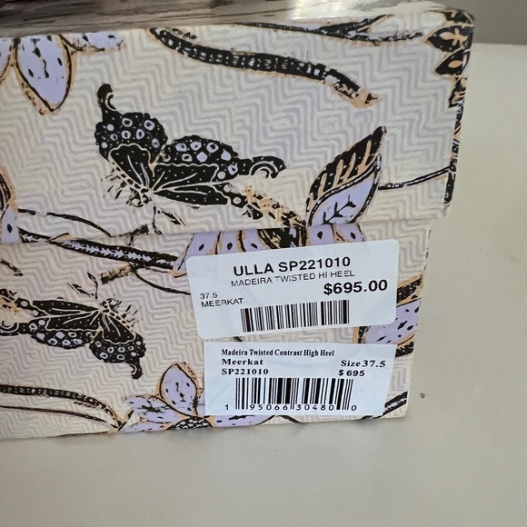 Ulla Johnson Madeira Twist Hi Heel sz 37.5 fit like 7.5 - Picture 7 of 9